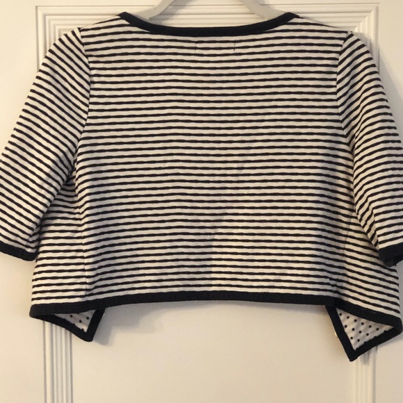 Anthro Pilcro and the Letterpress cropped sweater. - Picture 2 of 4